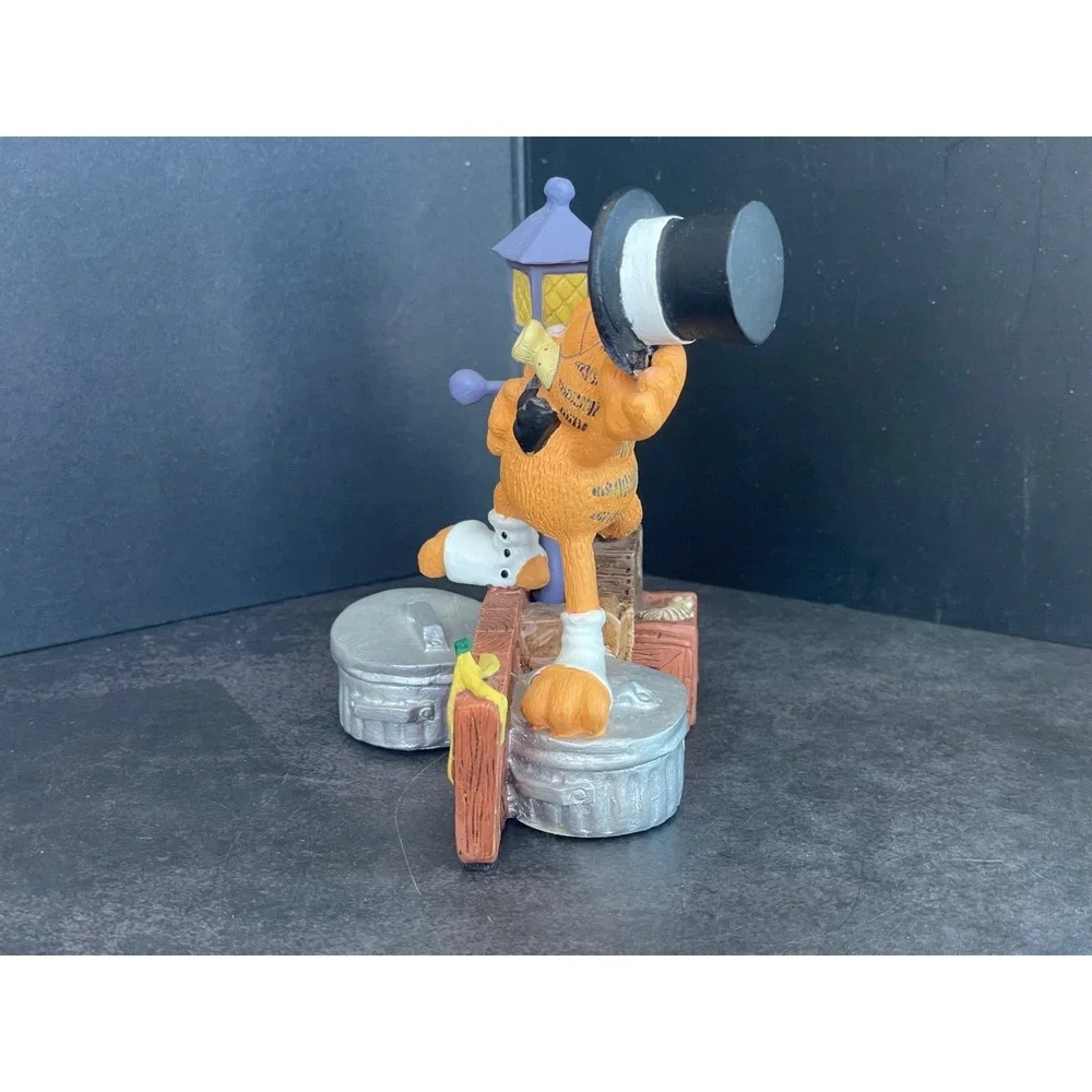 Vintage 1993 Danbury Mint Garfield Midnight Serenade Figurine Jim Davis Alley